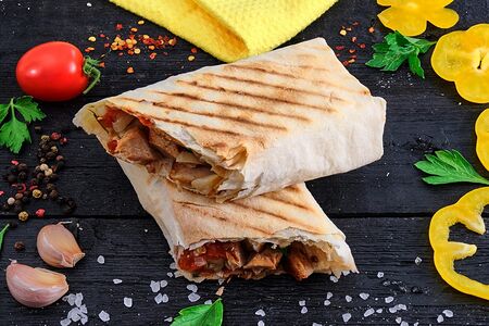 Шаурма со свининой