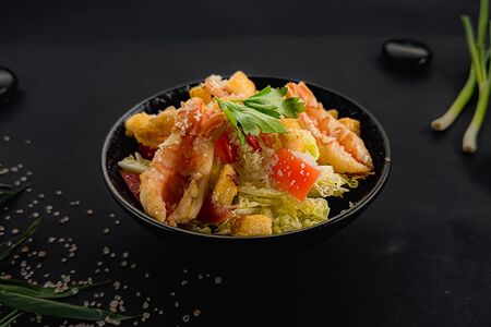 Наш Цезарь с креветкой