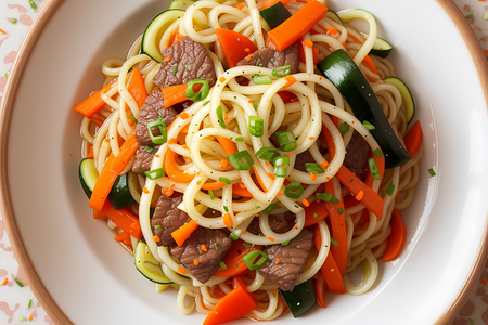 Удон с говядиной