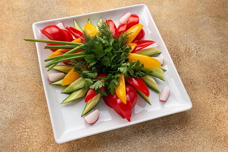 Овощная тарелка