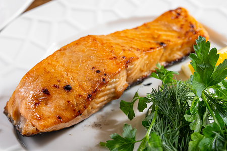 Лосось гриль