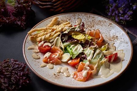 Цезарь с сёмгой