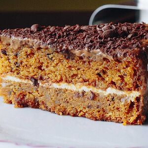 Морковный пирог