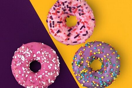 Пончик в глазури