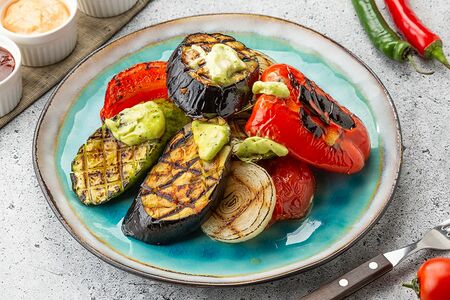 Микс из овощей на гриле