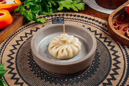 Хинкали из говядины и баранины