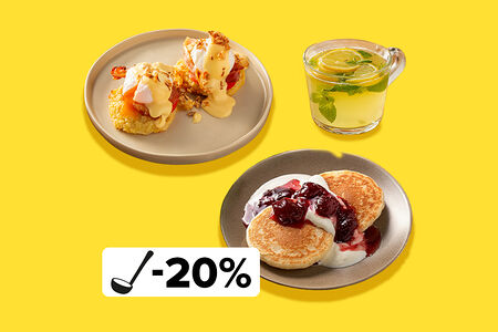 Завтрак с драниками и оладушками