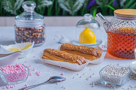 Эклер Крем-Брюле