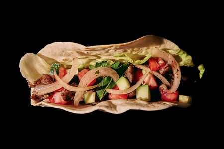 Тако с говядиной