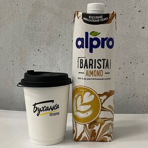 Какао на миндальном молоке