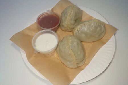 Манты с бараниной