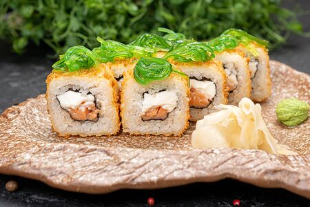 Темпура с лососем