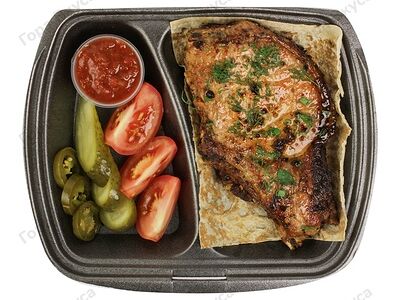 Корейка свинины на углях (гарнир1)