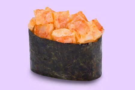 Гункан с креветкой