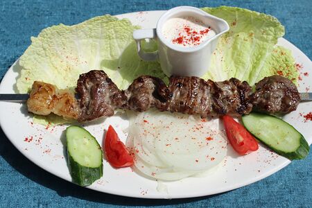 Шашлык из говядины