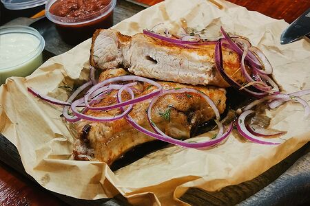 Шашлык из свинины (корейка)