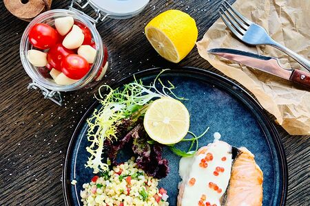 Стейк из семги