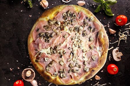 Ветчина и грибы