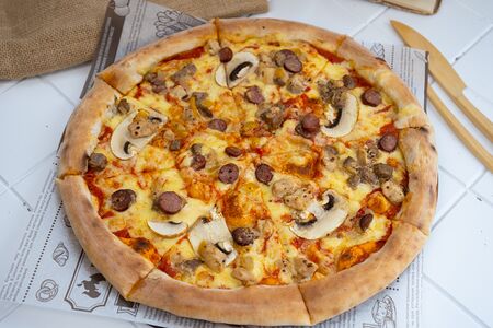 Охотничья пицца