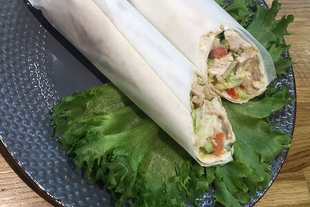 Шаверма BBQ с беконом L