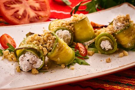 Рулца от тиквички