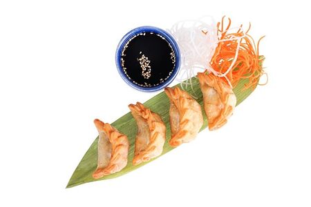 Гёдза с креветками