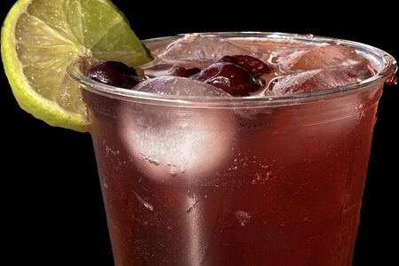 Лимонад Смородина-лаванда собственного приготовления