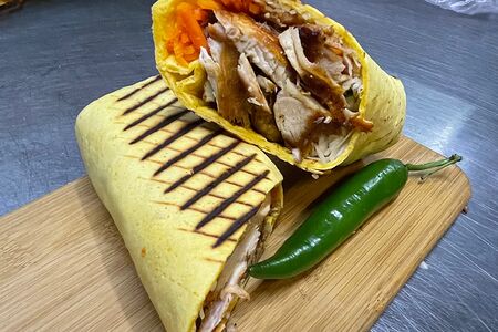 Шаурма Куриная в сырном лаваше