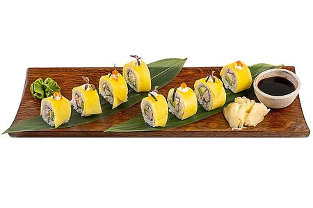 Ролл креветка манго