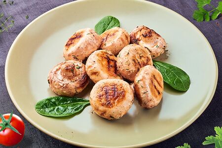 Жареные шампиньоны