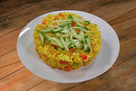 Рис с овощами