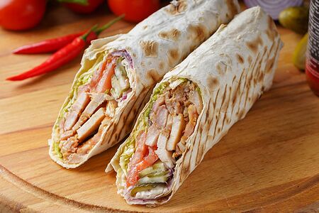 Шаурма Индийский карри с перцем чили