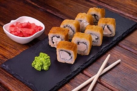 Ролл Жареный с курицей