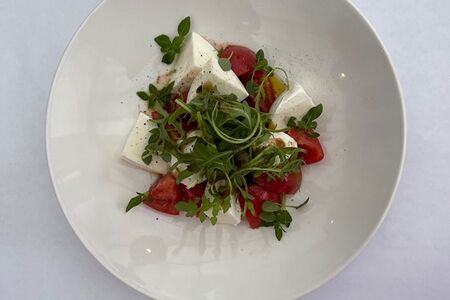 Моцарелла с помидорами