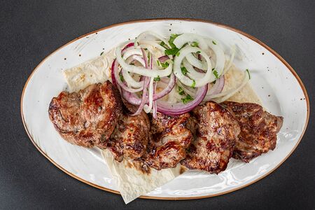 Шашлык из говяжьей вырезки