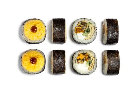 Запечённый ролл Вулкан с мидиями