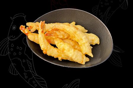 Креветки в кляре