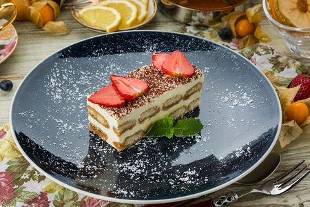 Тирамису с кремом на основе сыра маскарпоне