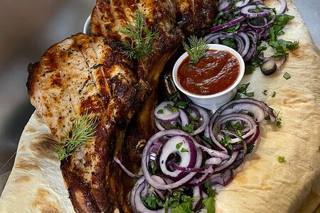 Шашлык из корейки