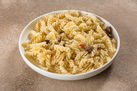 Макароны с овощами