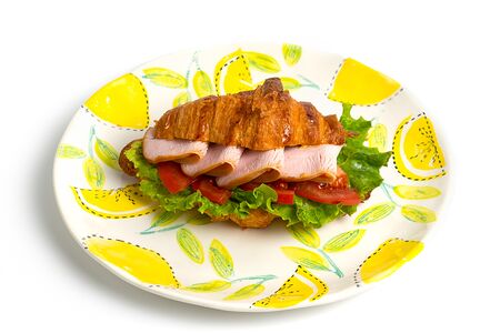 Круассаны с индейкой