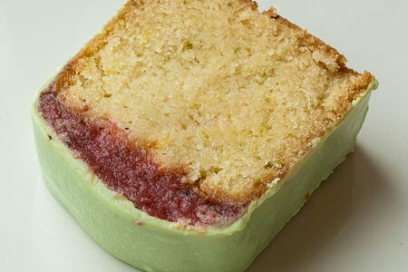 Кекс клубника-лайм