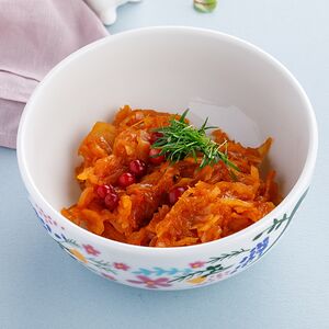Тушеная квашеная капуста
