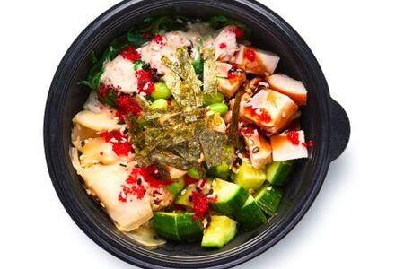 Поке с курицей