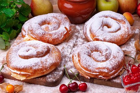 Вертута творог сладкий, вишня