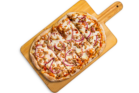 Пицца тунец и лук