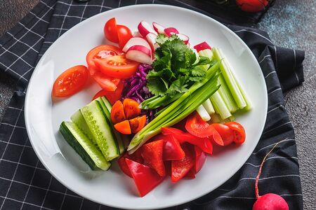 Свежие овощи