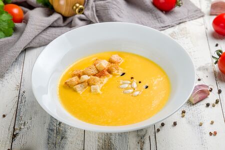 Тыквенный крем-суп