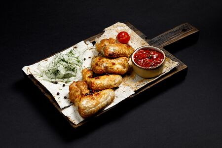 Шашлык из куриных крыльев