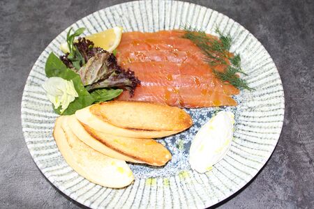 Лосось пряного посола